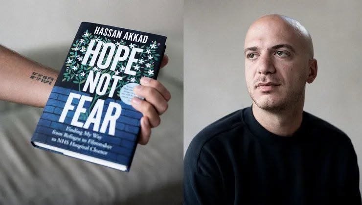 Hassan Akkad's memoir, Hope Not Fear